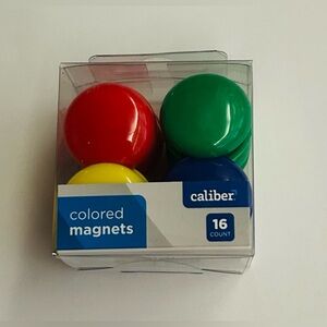 New 16 Colored Magnets Magnet Caliber Blue Red Green Yellow